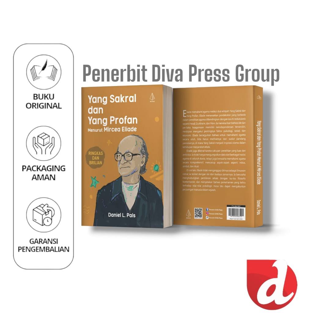 Buku Yang Sakral dan Yang Profan menurut Mircea Eliade - Daniel L. Pals - IRCiSoD- DIVA Press