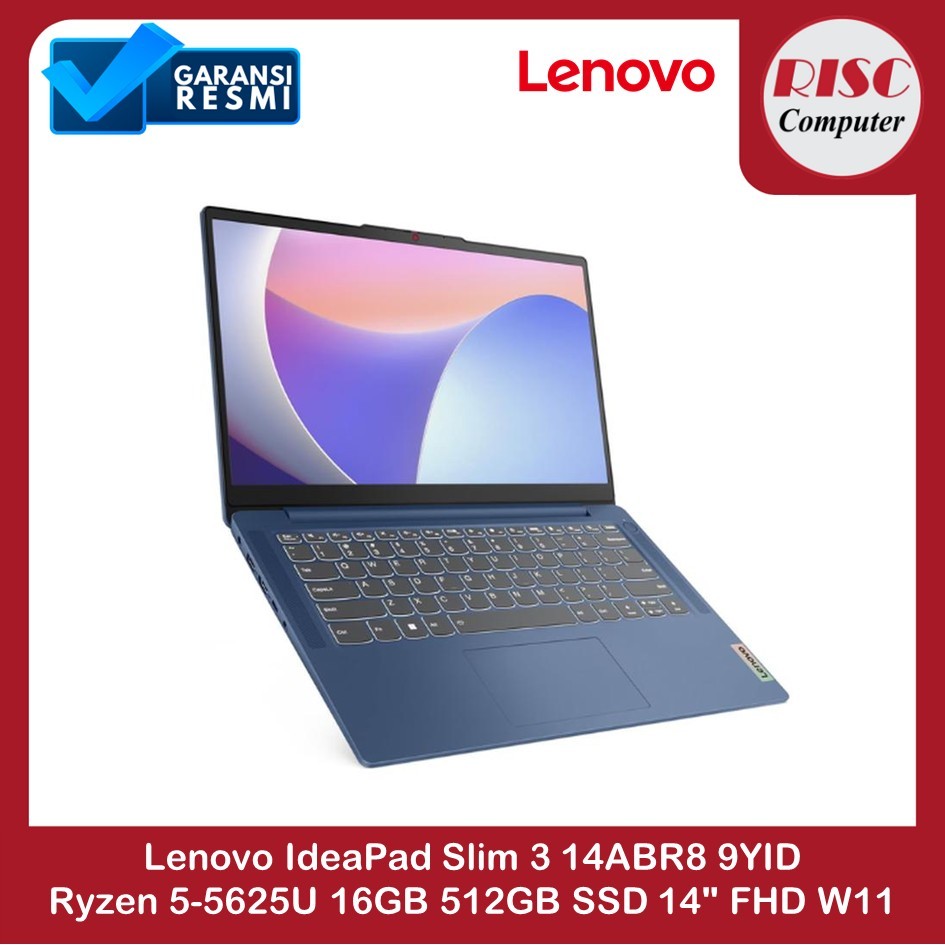 Lenovo IdeaPad Slim 3 14ABR8 9YID Ryzen 5-5625U 16GB 512GB SSD 14" FHD W11