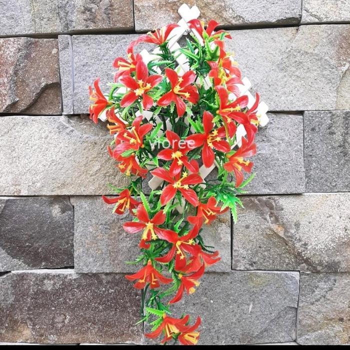 BUNGA KAMBOJA/BUNGA HIAS Dinding/BUNGA Plastik/BUNGA HIAS/BUNGA Plastik/ARTIFICIAL/COD/TERMURAH/TANP