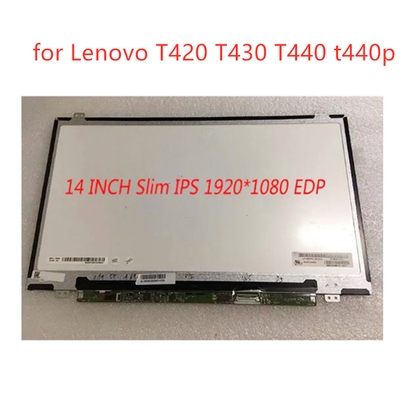 14 In IPS 1920*1080 HD Laptop LCD Screen for Lenovo T420 T430 T440 t440p laptop lcd replacement 30pi