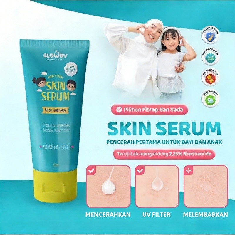Skin Serum Anak dan Baby Lotion/Memutihkan Pencerah Kulit Bayi dan Anak bekas gatal Penghilang bekas