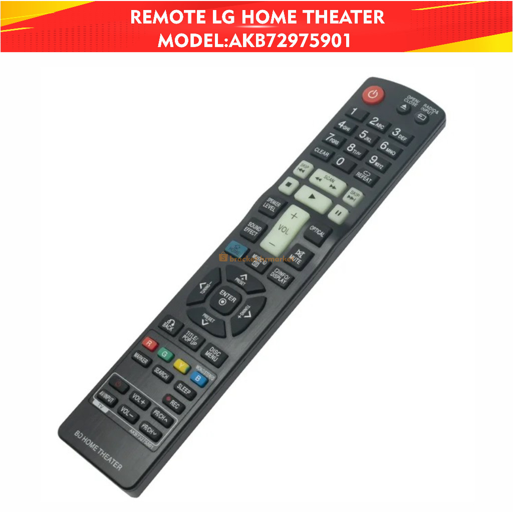 TERLARIS Remote Home Theatre LG Remot TV Home Theatre 100% Ori Quality Control Best Seller Compatibl