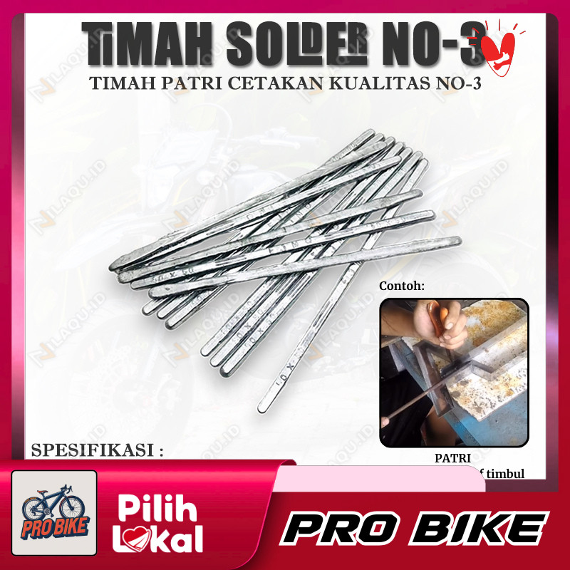 [BAYAR DI TEMPAT] Timah solder batangan patri panci alumunium seng stenlis huruf timbul radiator