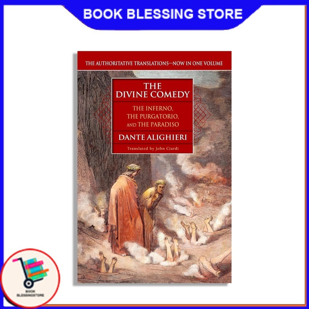 The Divine Comedy (The Inferno, The Purgatorio, and The Paradiso) by Dante Alighieri (English) - Boo