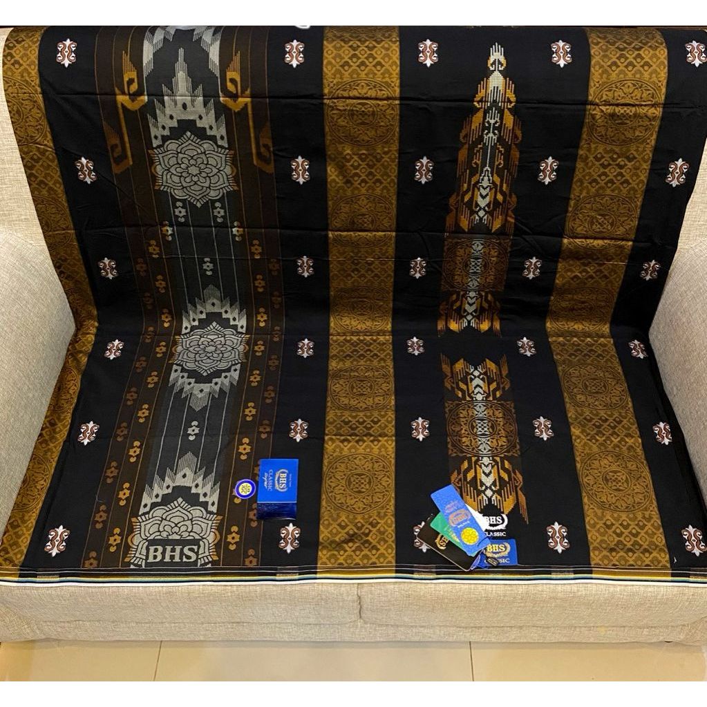 Sarung BHS classic songket jaguard gold JSN JGC JGN silver bronze | Songket SKT | bhs classic bronze