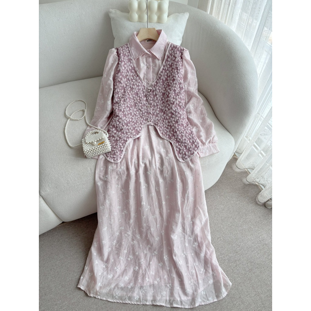 [COD] CANDY LADY Joena Maxi / Gamis Wanita Terbaru Dress Lebaran Gamis Kondangan Bestseller