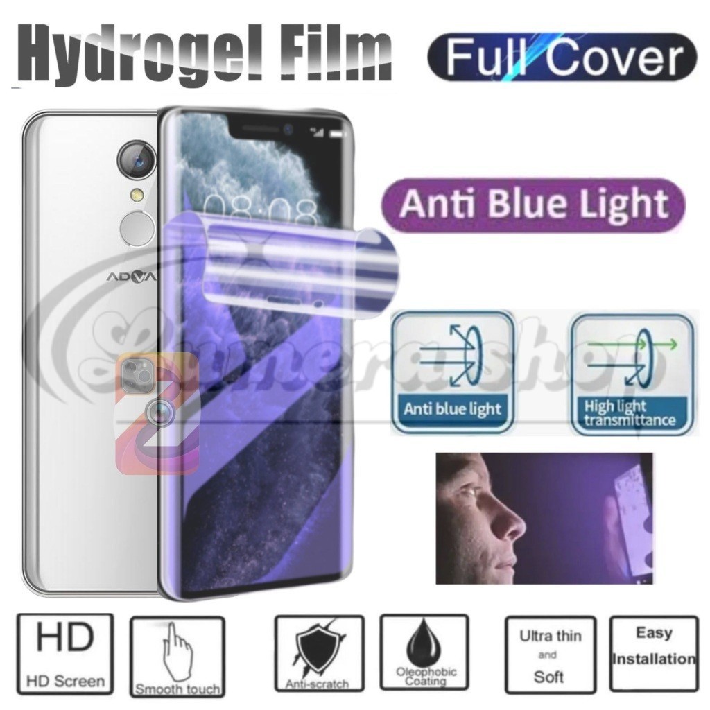 COD Advan Nasa Nasa Plus i6 i6A i6C Anti radiasi Hydrogel jelly blue light clear pelindung layar hp