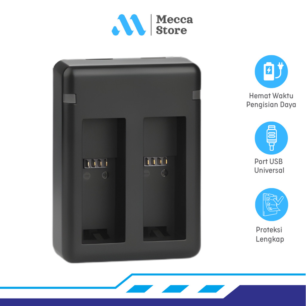 Charger Baterai Kamera for GoPro Hero 9 10 11 12