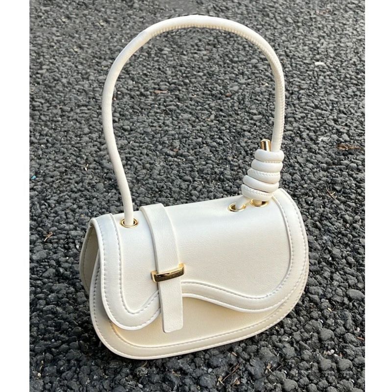 Tas wanita Hong Kong ck tas pelana bahu musim semi dan musim panas yang lucu tas baru tas ketiak mes