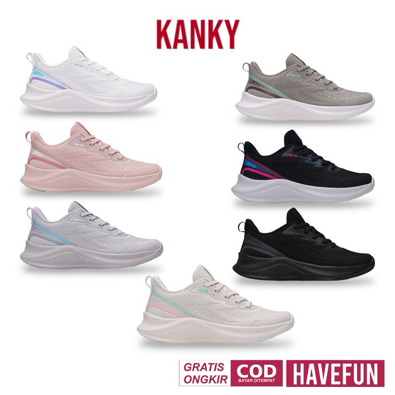 Sepatu Kanky Story Suiko - Sneakers Sport Casual Wanita Kanky Original