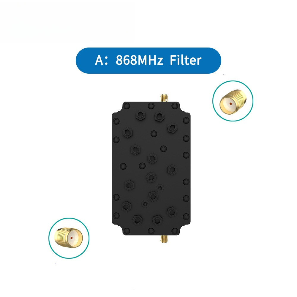 868MHz Cavity Filter for Helium Network 868M SAW Filter Lora Filter HNT Filter 863M Filter High Out 
