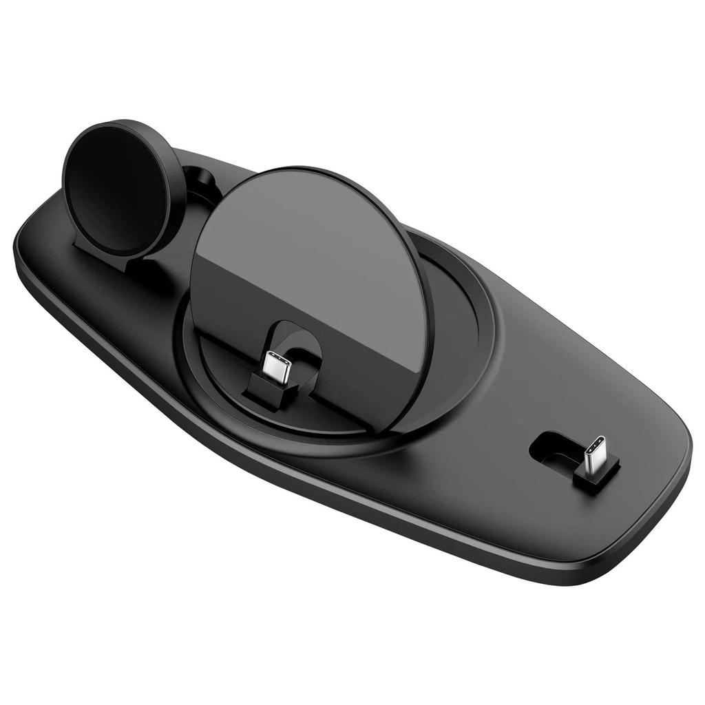 3 In 1 Wireless Charger Stand For Samsung S24 S23 S22 Galaxy Watch 6 5 Active 21 Buds 2 Pro Foldable