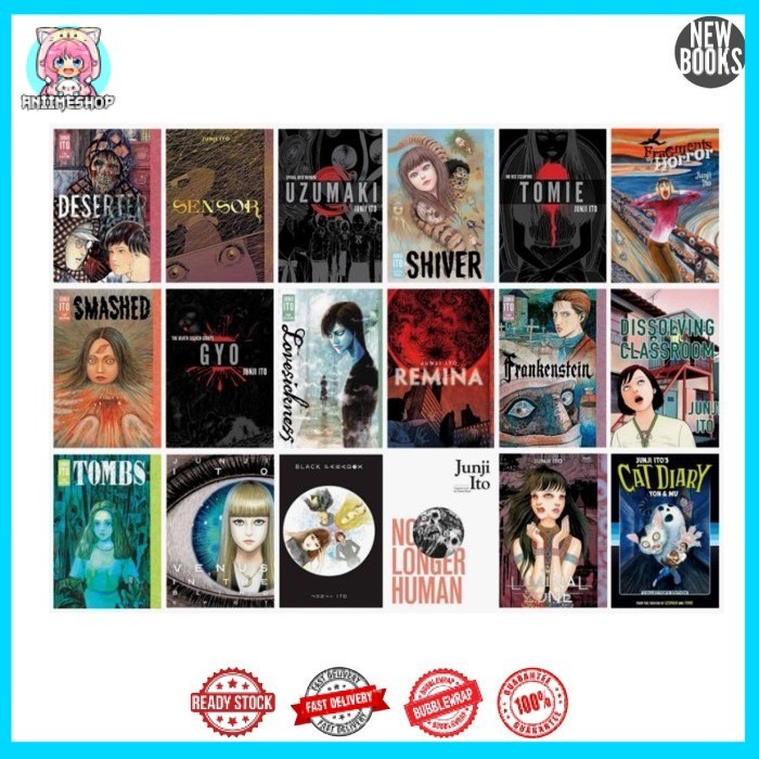 junji ito manga (English)