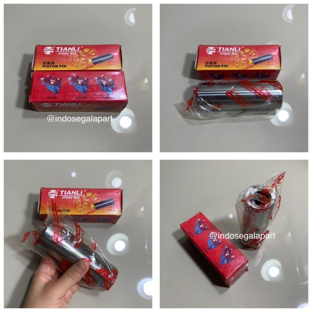 S1115 , S1125 , S1130 / S1133 TIANLI Pin Piston Pin Seher Mesin Diesel Dongfeng 23pk 28pk 30pk 33pk