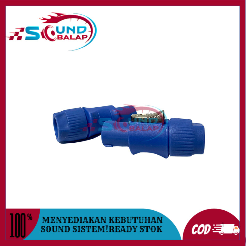 Jek Spikon Speakon Biru Jek Speaker KUALITAS BAGUS