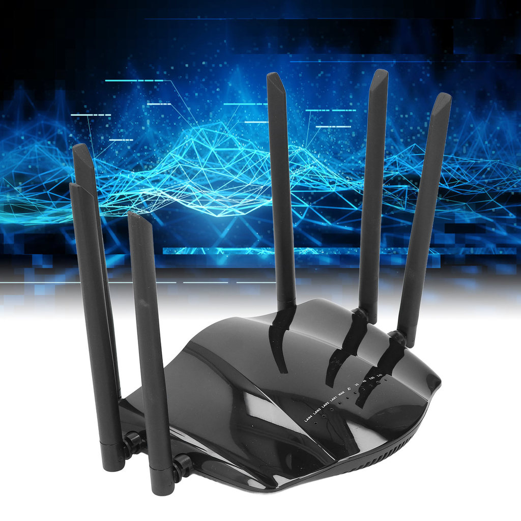 4G LTE WiFi Modem Router 4G LTE WiFi Router 6 Antennas 24GHz 5GHz Dual Band WiFi Gigabit 4G Cellular