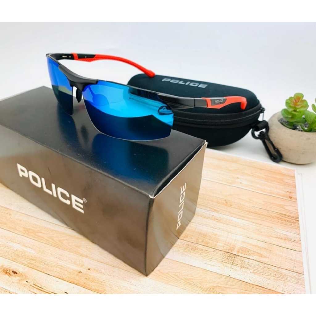 FLALSH SALE , , , COD Kacamata/Sunglasses Fashion Pria Sporty Police P1924 kacamata polarized