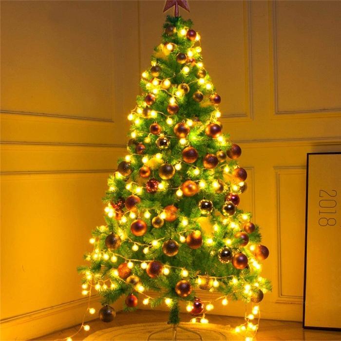KlikRumah Lampu Tumblr Bola Anggur 10 Meter Lampu Hias Natal LED Dekorasi Tumblr Light Lampu Pohon N