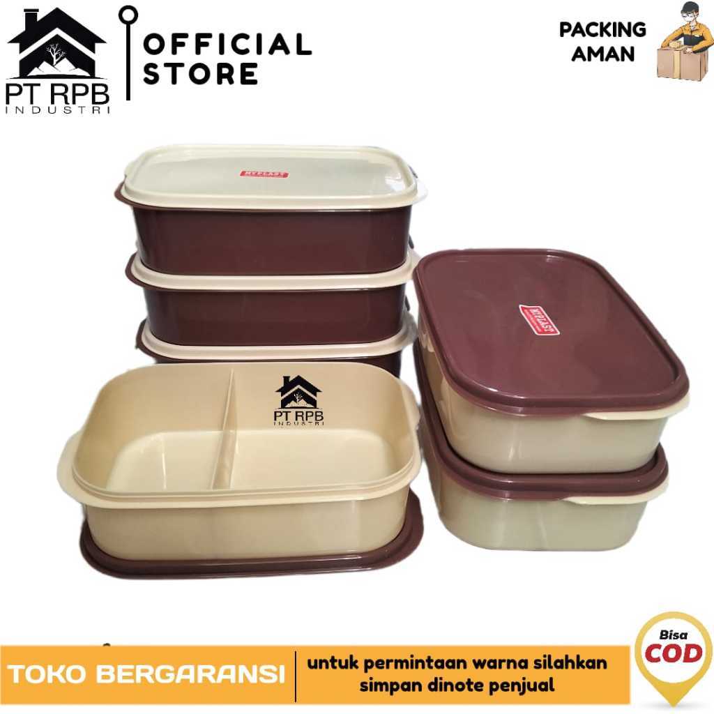 lunchbox 2 sekat kotak bekal NASI KOTAK Misting