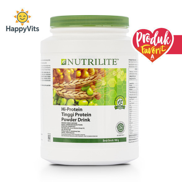 Nutrilite Hi-Protein All Plant Family Size 900gr 100% Original Amway