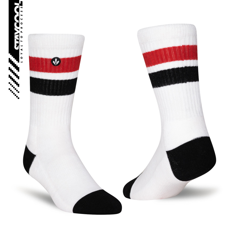 StayCool Kaos Kaki Basic Classic Black Red