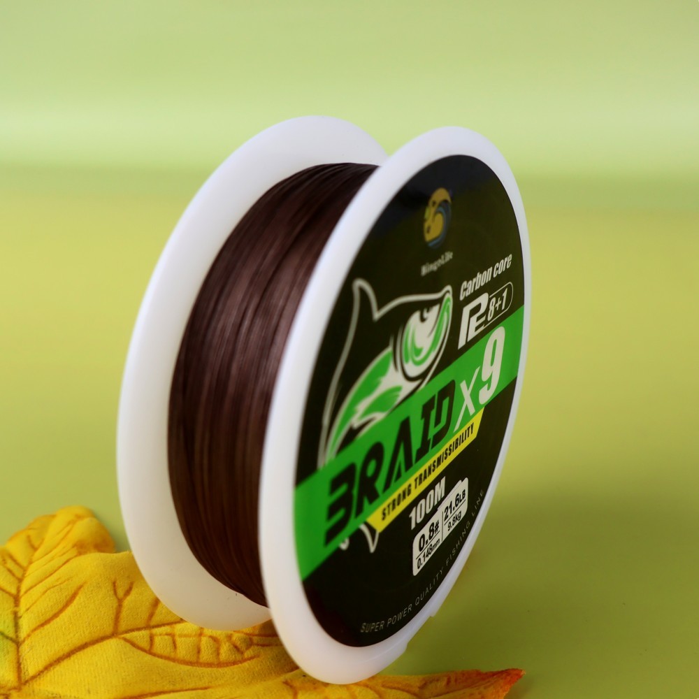 BingoLife 100m Senar PE X9 Fluorocarbon Fishing Line Tali Benang Senar Pancing 0.8#~8.0# Mulus Kepad