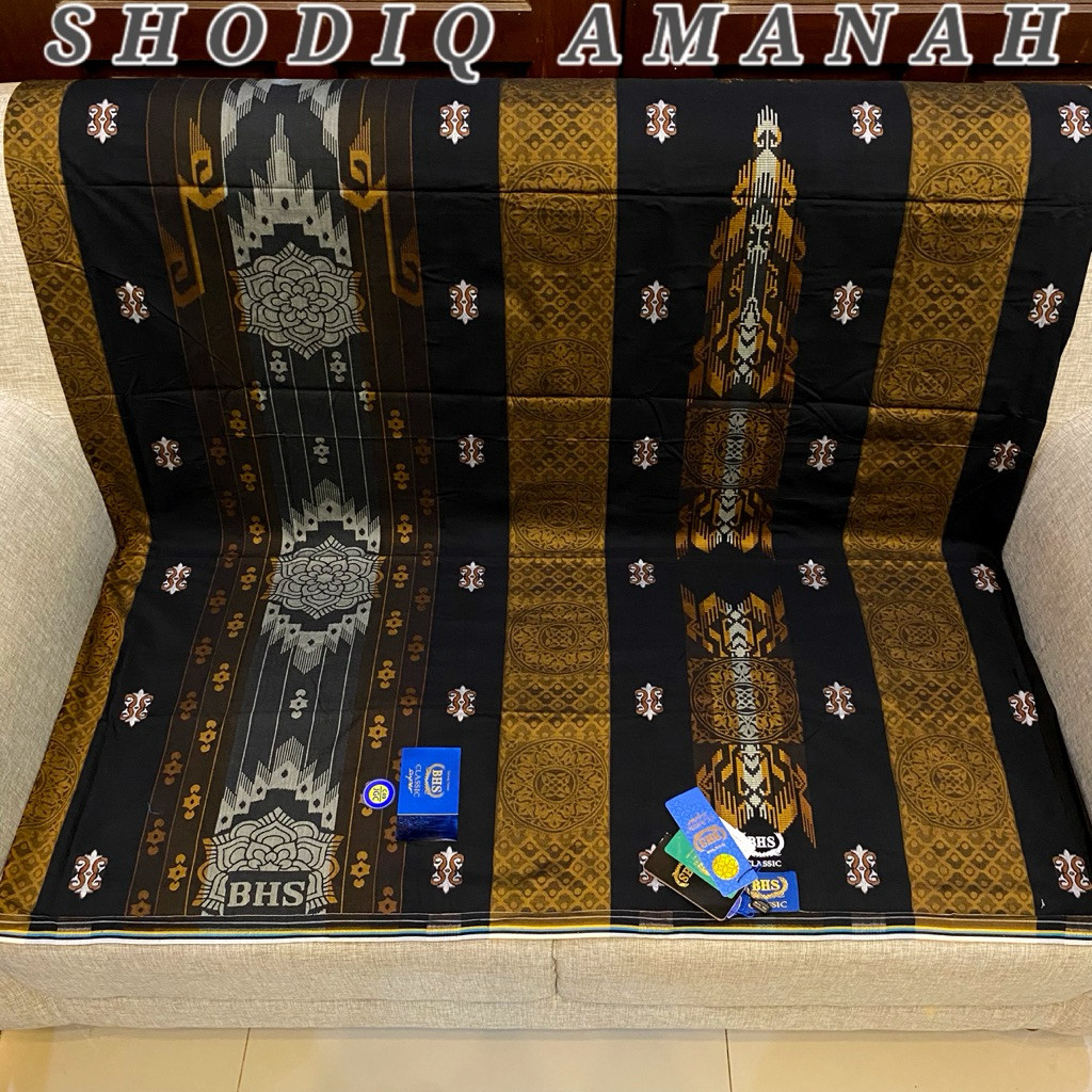 Sarung BHS classic songket jaguard gold JSN JGC JGN silver bronze | Songket SKT | bhs classic bronze