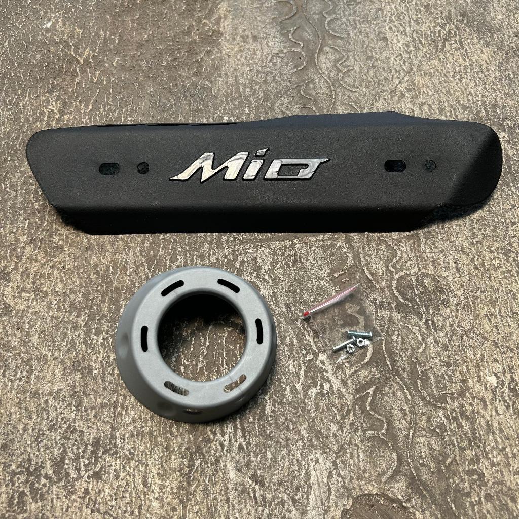 READY PAKET End Muffler Corong Knalpot Anti Panas Plus Cover Knalpot Mio Universal Semua Jenis Motor