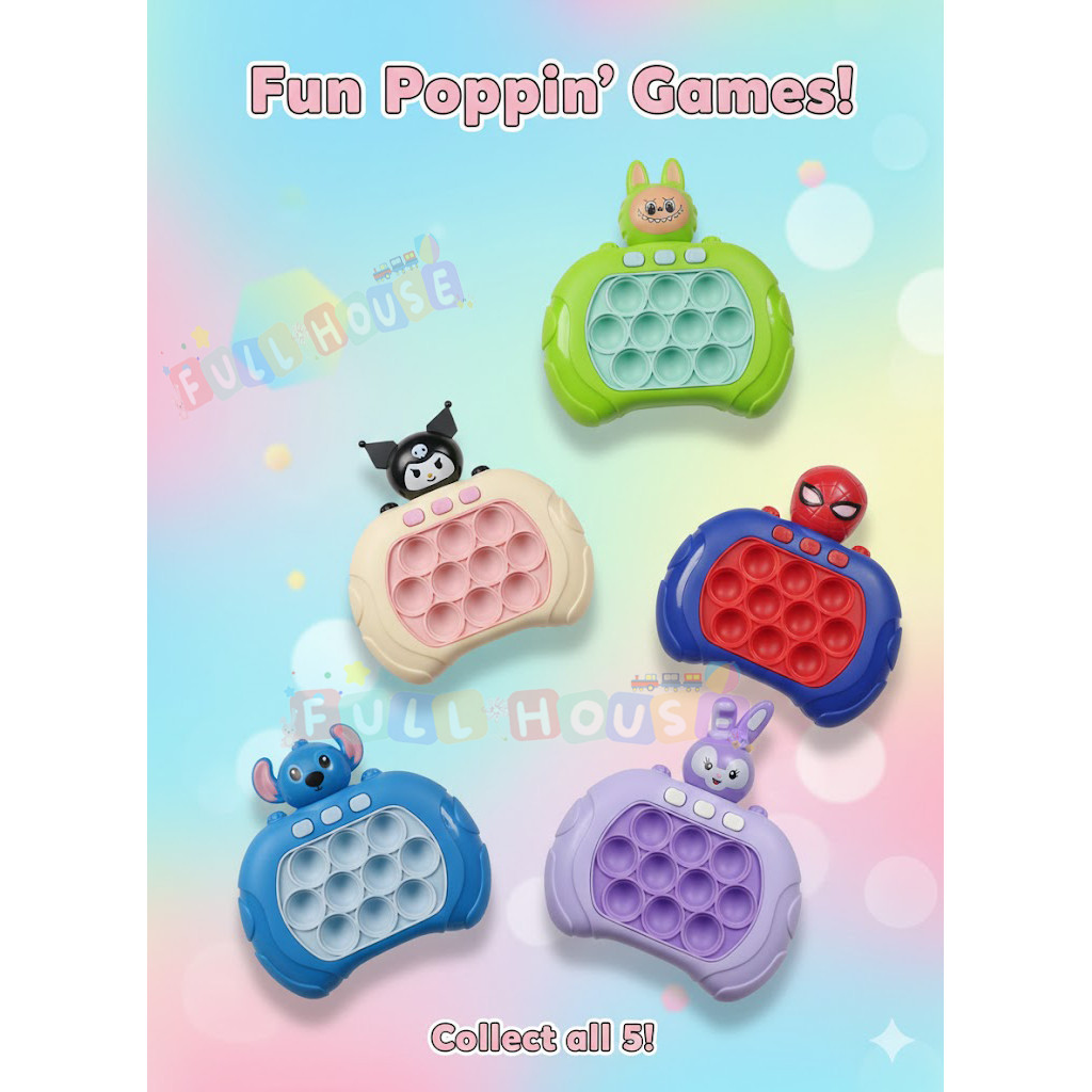 Mainan Pop It Murah / Mainan Edukasi Anak / Fidget Push / Fidget Toys