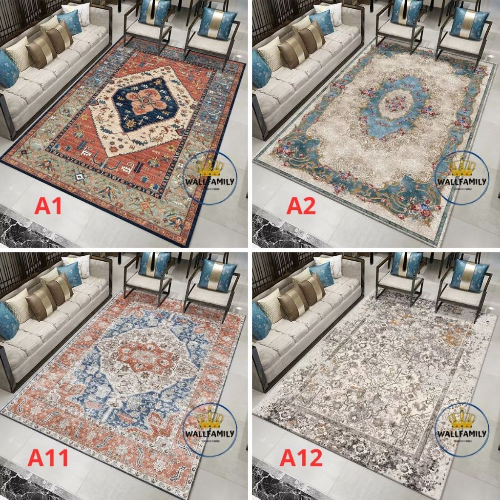 Karpet Turkey Import Polyester New Motif 160x210/200x270
