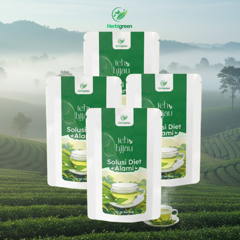 NO.1 MINUMAN DIET PELANGSING HERBIGREEN JSR TEH HIJAU / DETOX RESEP SEHAT JSR / RAMUAN JSR / JSR DET
