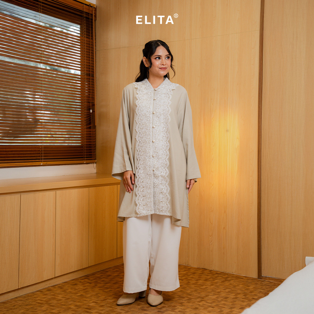 ELITA OFFICIAL - NEIRA TUNIK (Katun, Baju Lebaran model kebaya encim)