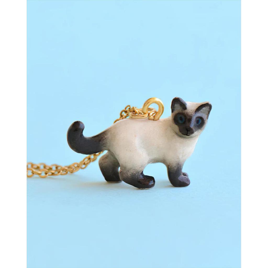 Camp Hollow Siamese Cat Necklace