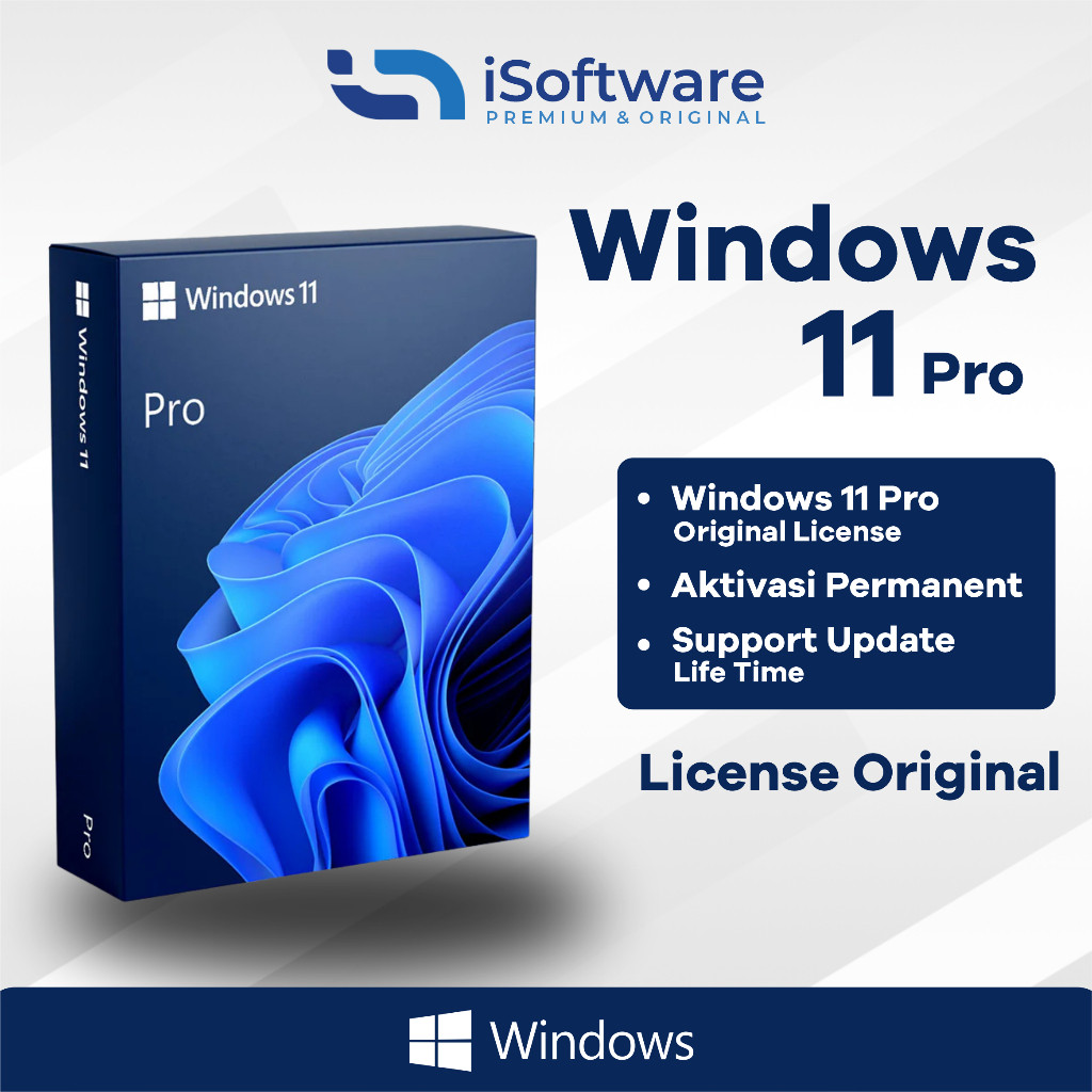 100% Ori | License Windows 11 Pro | Windows 10 Pro | Serial Key Lifetime | Support Update