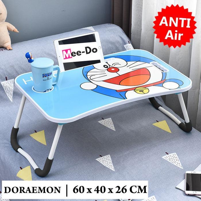 Meja Lipat Laptop Belajar Anak Meja Laptop Karakter - DORAEMON