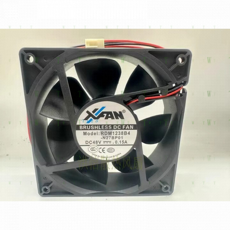H  1PCS RDM1238B4 48V 030A 12038 12CM 48V welng machine universal DC fan