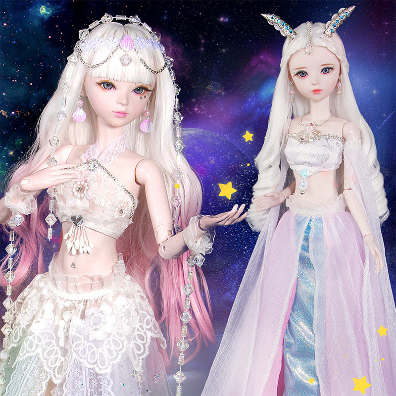 12 Constellations 1/3 Bjd Doll Full Set 60cm Zoac Cancer Capricorn Star Sign Jointed Dolls Girls Toy