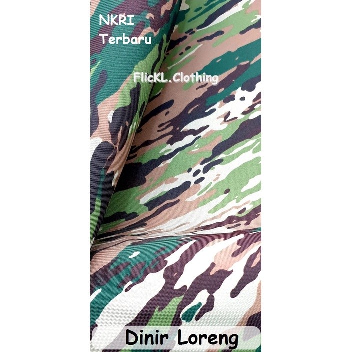 0 Kain Dinir Loreng Bahan Denir Loreng Kanvas Dinir Loreng Denir Loreng Dinir Camo