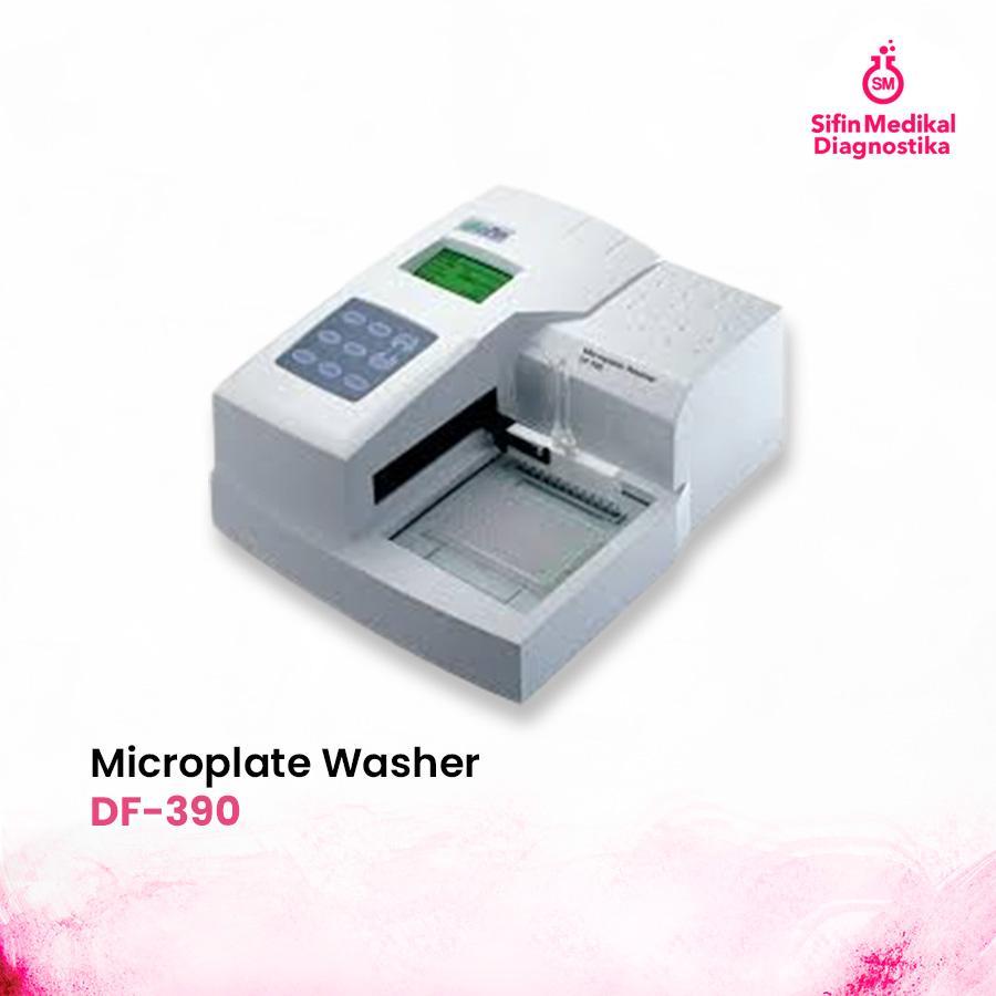 DF-390 Microplate Washer | Alat Lab ELISA Plate Washer