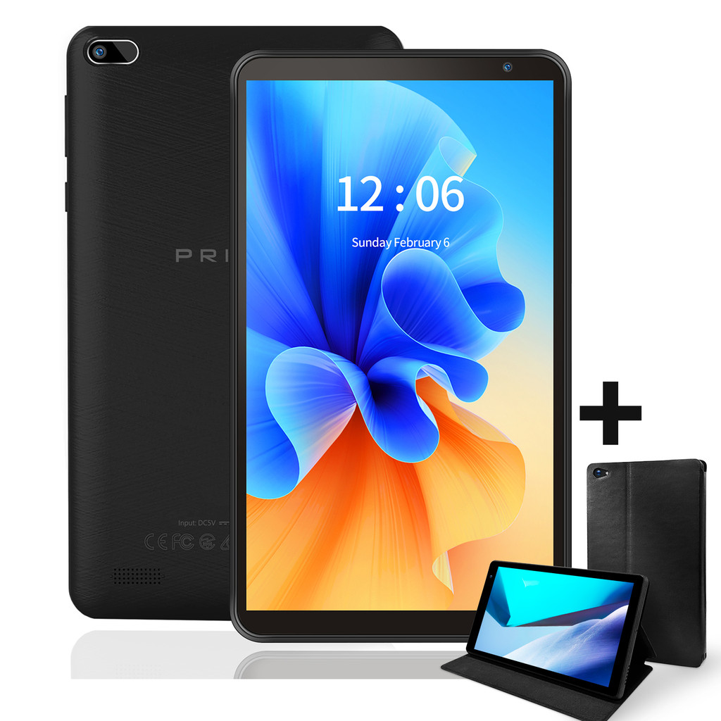 PRITOM 7 Inch Tablet PC 32 GB Android 11 with Quad Core Processor HD IPS Display Dual Camera WiFi wi
