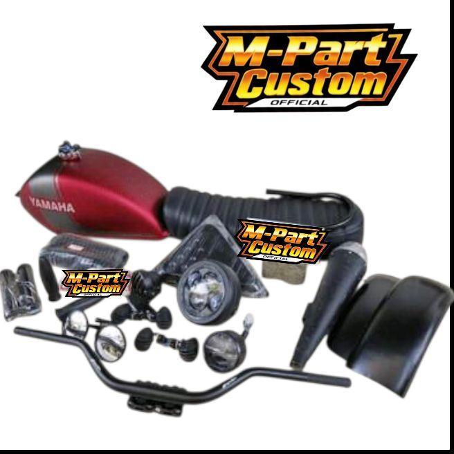 Paket Tangki Motor [GM] PAKET JAPSTYLE MOTOR CUSTOM FULL SET BODY PNP YAMAHA VIXION NEW DAN VIXION O