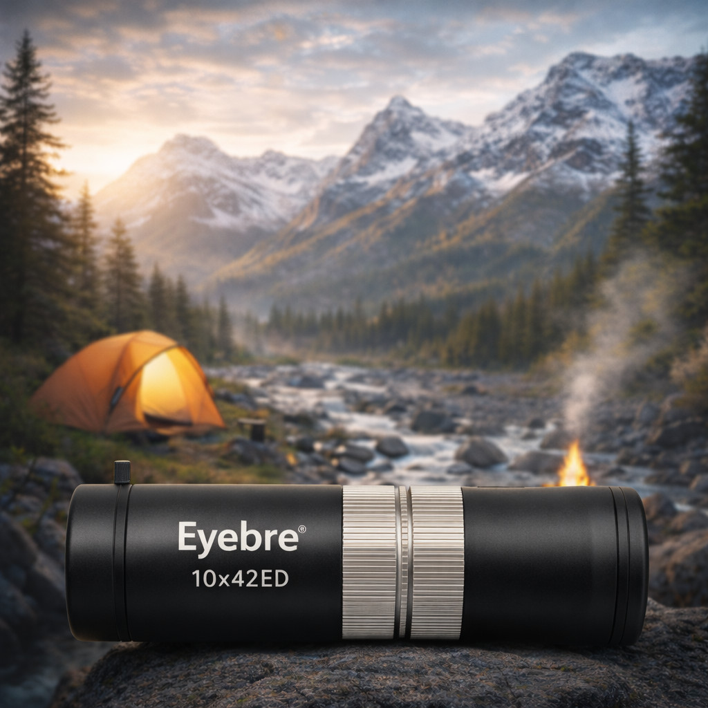 Teropong Eyebre Teropong Monocular Zoom Telescope Compact 10x42ED - E5