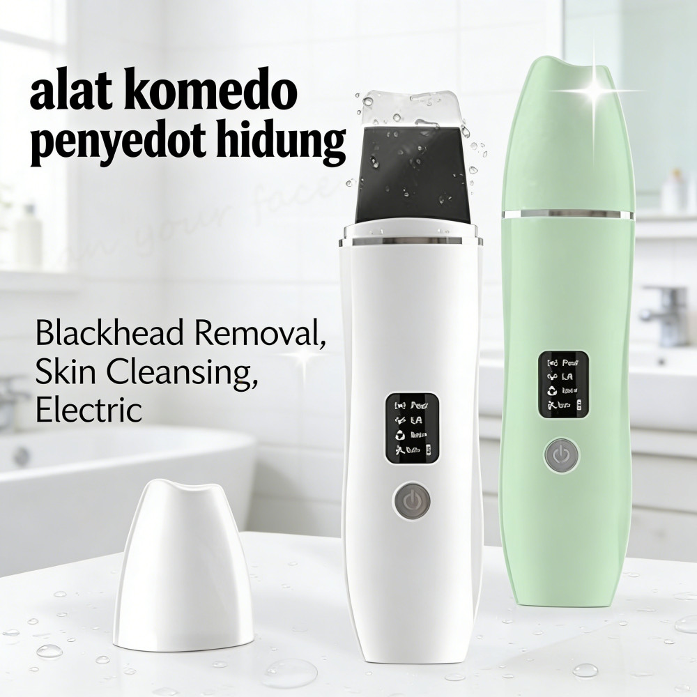 Pembersih Komedo Wajah Alat Penyedot Hidung Remover Pencabut Sedot Komedo Pengangkat Penghilang Jera