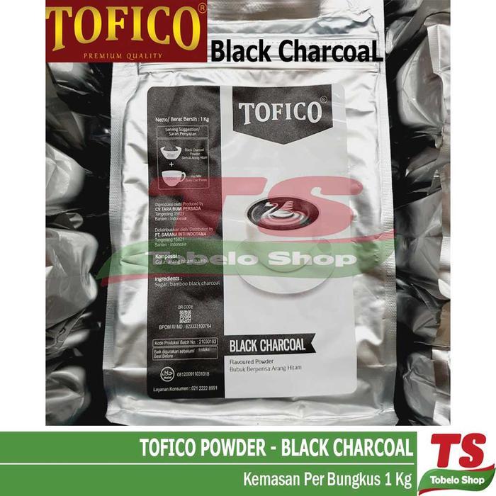 TOFICO POWDER BLACK CHARCOAL / POWDER TOFICO BLACK CHARCOAL