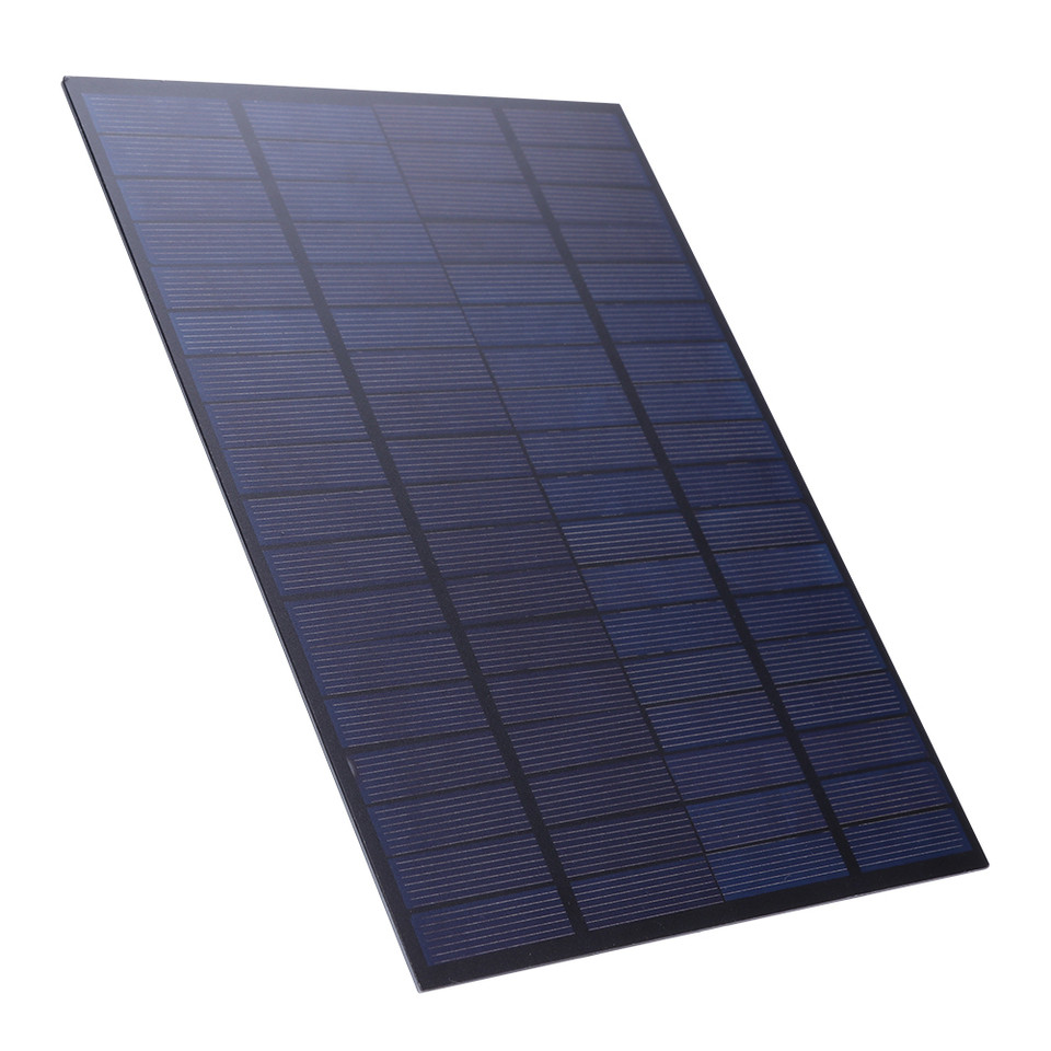 5W 18V Solar Panel Silicon Solar Cell Charger for 12V Battery
