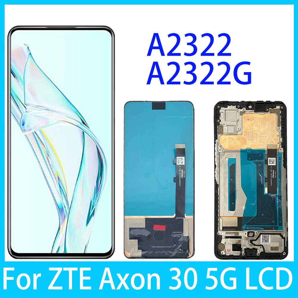 al AMOLED 6.92'' For ZTE Axon 30 5G LCD A2322 A2322G Display Touch Screen For Axon 30 5G LCD Digitiz