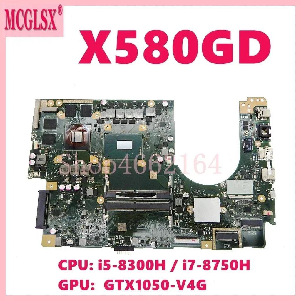 X580GD i5 i7-8th Gen CPU GTX1050-V4G GPU Mainboard For ASUS Vivobook N580G NX580G M580G X580GD N580G