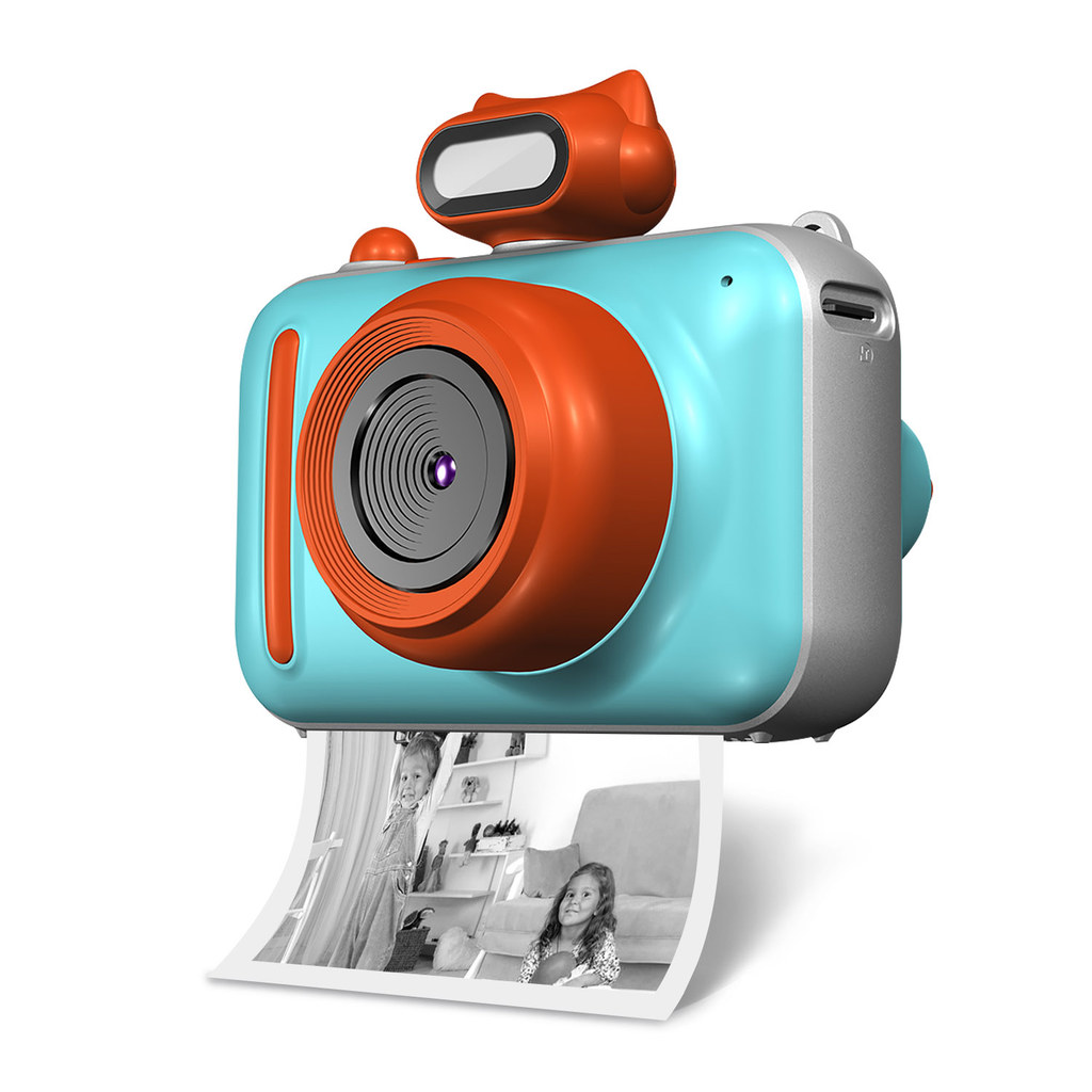 Portable Thermal tant Photo Print Camera Mini Kids  gital tant Print Camera