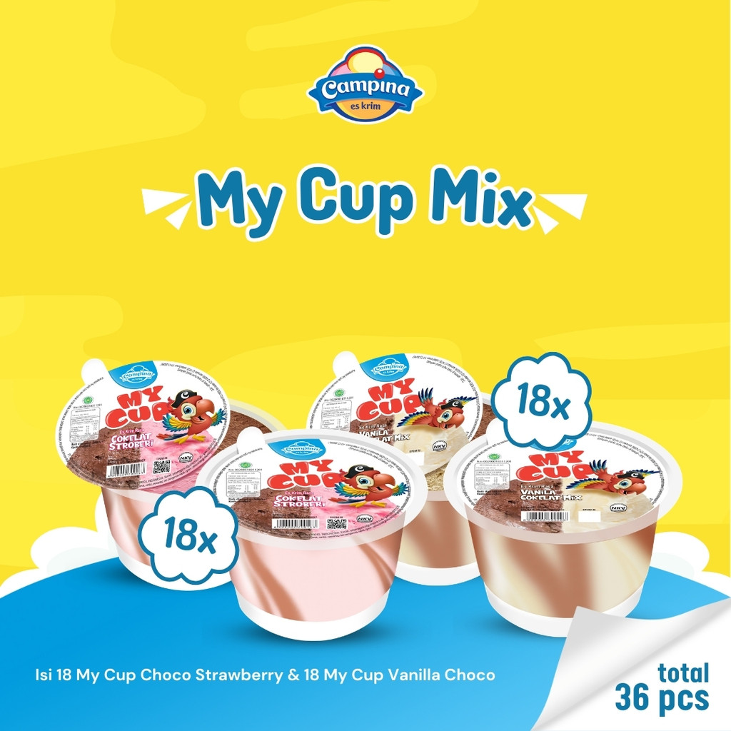 Campina My Cup Mix - Es Krim