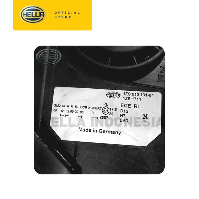Headlamp Mobil Hella 5 F10 (Kanan) BI-Xenon - Lampu Depan Mobil